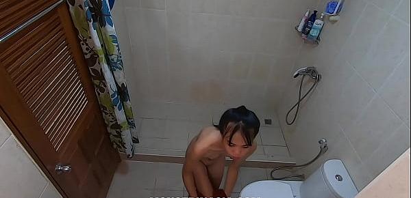  Young Thai MILF Creampied On Spycam